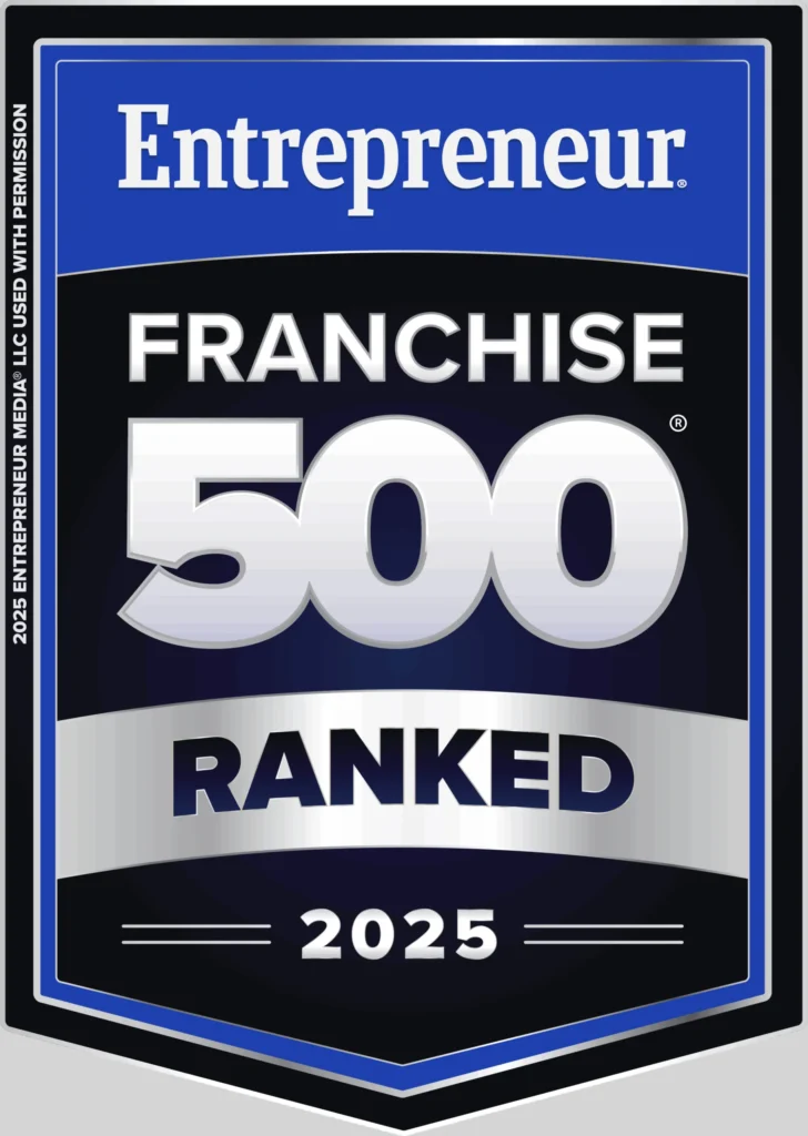 Franchise 500 2025 Ranked badge - Best Option Restoration